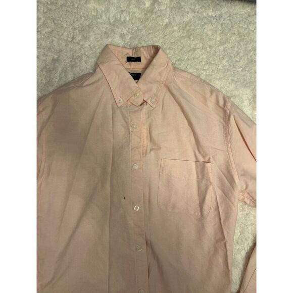 J. Crew Oxford Dress Shirt Slim Pink size M - Picture 3 of 3